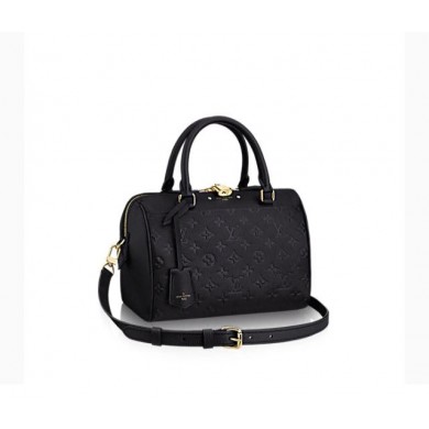 AAA 1:1 Louis Vuitton Original Monogram Empreinte SPEEDY 25 42405 black GL00173