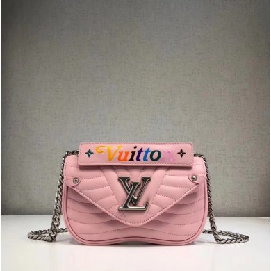 AAAAA LOUIS VUITTON NEW WAVE CHAIN BAG PM M51933 pink GL04558