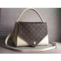 2017 newest louis vuitton original leather double V bag M54438 white GL03018