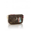 Copy Louis Vuitton Monogram Canvas Mini Pochette Illustre M60290 GL04124