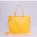 High Imitation 2013 louis vuitton epi leather bag neverfull mm m40931 yellow GL01030