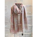 Imitation 2017 top quality louis vuitton scarf L0012 white/brown GL01503