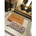 Imitation AAA Louis vuitton original Damier Azur ZIPPY CLEMENCE Wallet N60109 GL03869