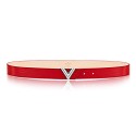 Knockoff Louis Vuitton Epi Calf Leather Essenitial V 30MM Belt M9022W Coquelicot GL02459
