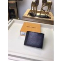 Louis Vuitton Classic Mens Wallet 67762 black GL02728