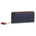 Louis vuitton CLEMENCE WALLET M63920 blue GL02460