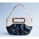 Louis Vuitton handbag monogram multicolore judy pm m40258 (black) GL00396