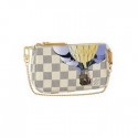 Louis Vuitton Mini Damier Azur Accessories Pouch N63005 GL02505