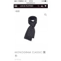 Replica 2017 top quality louis vuitton scarf A2360 grey GL01323