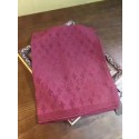 Replica Best 2017 top quality louis vuitton scarf L0043 rose red/white GL02075