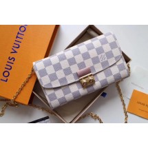 AAA 1:1 Louis Vuitton Original Damier Azur Canvas CROISETTE N61273 GL01916