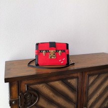 AAA Louis Vuitton Epi Leather TRUNK CLUTCH M51697 red GL04484