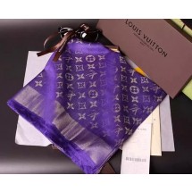 AAA Louis Vuitton Scarf LV0034 Violet GL00784