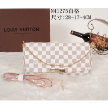 AAA Replica Louis Vuitton Damier Azur Canvas Favorite MM N41275 GL04449