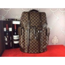 Copy 2015 Louis Vuitton new model backpack 41379 coffee GL03640