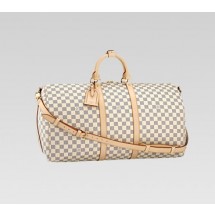 Copy Louis Vuitton handbag damier azur canvas keepall bandouliere 55 n41429 GL03899