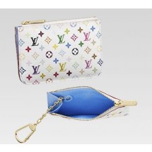 Louis Vuitton handbag monogram multicolore white keys holder m93733 (raisin lining) GL03482