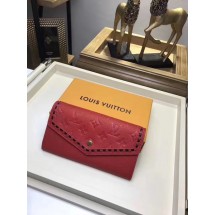Replica Louis Vuitton SARAH Wallet M64816 red GL03399