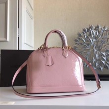 AAA Replica Louis vuitton original Monogam vernis Alma M91611 pink GL04176