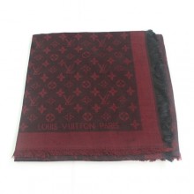 AAAAA Louis Vuitton scarf WJLV058-9 black/red Scarf GL00447