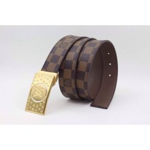 Best 1:1 2015 Louis Vuitton belts 9979 coffee GL00318
