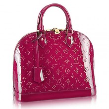 Louis Vuitton Monogram Vernis Alma MM M90098 Indian Rose GL04141