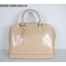 Louis Vuitton monogram vernis alma mm m91610 pink GL02605