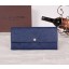 2014 Louis Vuitton Hot Sell wallet M61734 blue GL02419