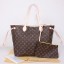 2014 louis vuitton monogram canvas bag neverfull mm m40997 yellow GL03806