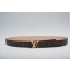 AAA 1:1 2015 Louis Vuitton belts 041 brown GL01730