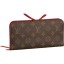 AAA Knockoff Louis Vuitton M60250 Monogram Canvas Portefeuille Insolite Rouge GL02928