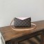 AAA Replica Louis vuitton original monogram canvas pallas clutch M41638 pink GL02060