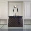 AAAAA Replica Louis Vuitton Monogram Canvas Pallas Shopper M51197 Black GL03742