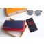 Fake Louis Vuitton BRAZZA WALLET M66540 blue GL02362