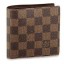 Mens Louis Vuitton double zip monogram damier wallet GL01435