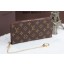 Replica 2014 louis vuitton Monogram Canvas 66567 brown GL01003