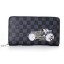 Replica Louis Vuitton Damier Graphite Canvas Zippy Organiser Illustre N63002 GL04578