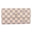 Replica Louis Vuitton International Wallet N61217 white GL01526