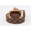 Replica LV Belt 002 coffee GL04596