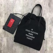 2017 louis vuitton original cabas light monogram m43415 black GL01843