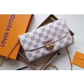 AAA 1:1 Louis Vuitton Original Damier Azur Canvas CROISETTE N61273 GL01916