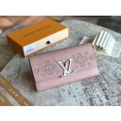 AAA Knockoff Louis Vuitton original CAPUCINES WALLET M62556 pink GL00011