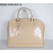 Louis Vuitton monogram vernis alma mm m91610 pink GL02605